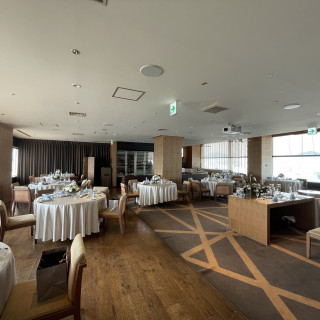 最上階レストラン会場