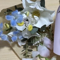 お花をもらえました。