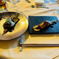 アナゴ寿司と真鯛のオーブン焼き