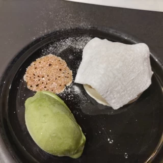 クーベルチュール、抹茶アイスクリーム