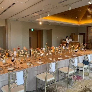 披露宴会場装花