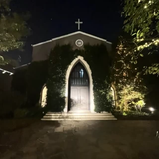 夜のチャペル