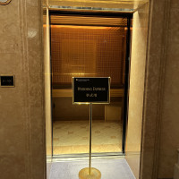 結婚式の際専用となるエレベーター