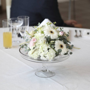お客さんのテーブルの花|683938さんのノートルダム盛岡 Notre Dame MORIOKAの写真(1973311)