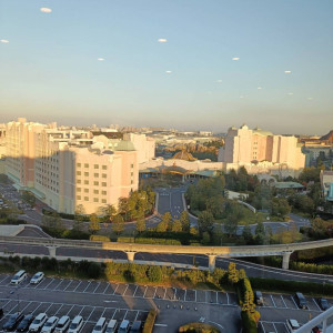披露宴の会場の窓から見れる景色|683938さんのグランドニッコー東京ベイ 舞浜の写真(2597886)
