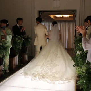 チャペル退場