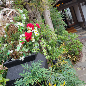 手入れされた入口の植物たち|684059さんのHATSUNEYA GARDEN ～since1868 Kawagoe～（ハツネヤ ガーデン）の写真(2076903)