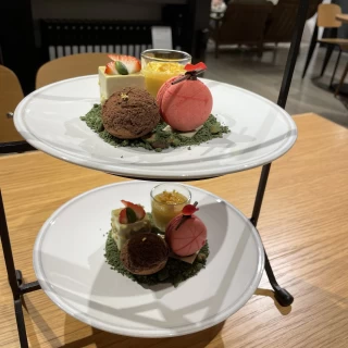 試食のデザート