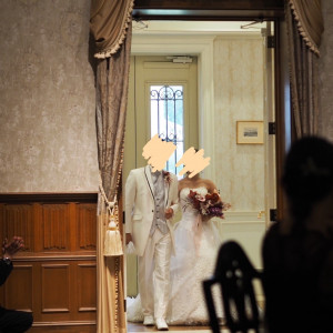 披露宴の入場です|684219さんのネオス・ミラベルの写真(2518606)