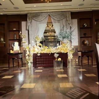 ロクシタンコラボのメインテーブル