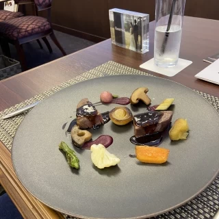 試食メインお肉