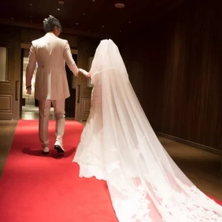 挙式退場