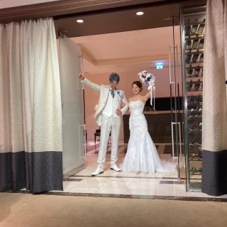披露宴会場入場