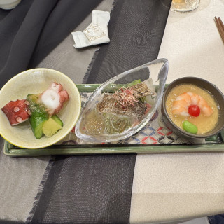 前菜から魅了されました！