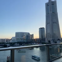 披露宴会場からの景色