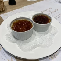 試食で出していただいたデザート