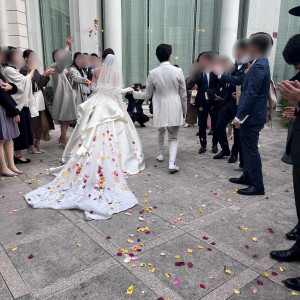 中庭。|684872さんの百花籠（ひゃっかろう）- Neo Japanesque Wedding -の写真(2076017)