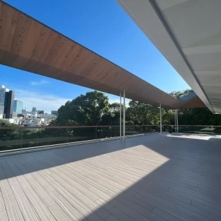 広々テラスは貸切です！