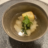 シメの西京焼茶漬け。