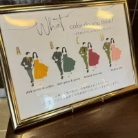 タキシード＆ドレス色当てクイズ