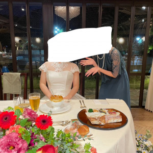 高砂の後ろの様子。夜のプールサイドが映えます。|685144さんのホテルニューオータニ幕張の写真(1983413)