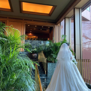 挙式前撮影(@式場)|685283さんのホテル椿山荘東京の写真(2086035)