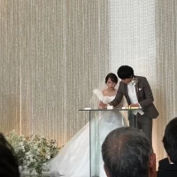 白を基調とした式場