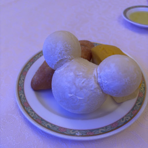 ミッキーの形のパン|685698さんのディズニーアンバサダー(R)ホテルの写真(2605002)