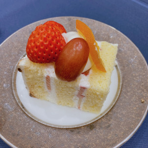 ウェディングケーキ美味しかったです。|685772さんのWedding for Reception Vellugue ヴェルージュの写真(2025569)