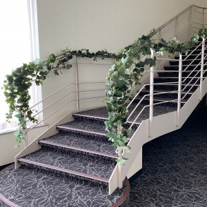 ここの階段でドレス撮影が可能だそう|686002さんの川越プリンスホテルの写真(2019106)