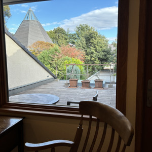 両家控室前の窓からの風景です|686051さんのラ・クラリエールの写真(1991870)