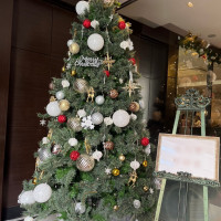 クリスマスシーズンのロビー