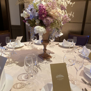 ゲストテーブル|686127さんの赤坂プリンス クラシックハウスの写真(2033509)