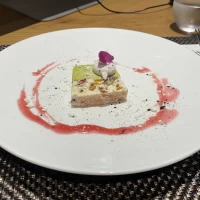 試食のデザート