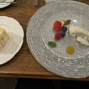 ウエディングケーキとデザート|686266さんのチャペル・ド・コフレの写真(2115502)