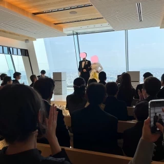 挙式会場の様子