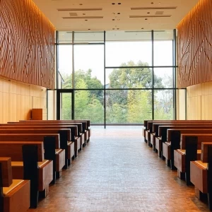 チャペルに入ったときの景色|686440さんのフォーシーズンズホテル京都（Four Seasons Hotel Kyoto）の写真(1995274)