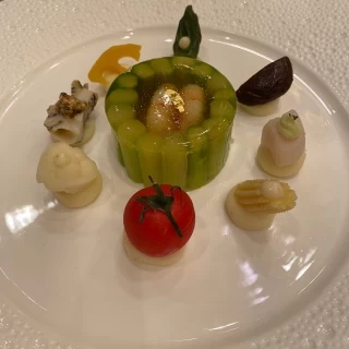 アスパラの前菜