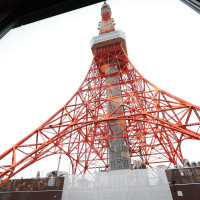 会場から臨む東京タワー