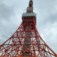 会場から眺められる東京タワー