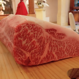 メインのステーキのお肉