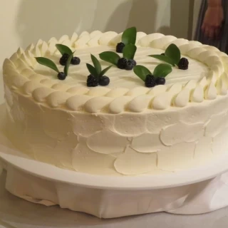 ウェディングケーキです。