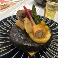 試食させていただいたお料理（メイン・石焼）