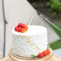 シンプルかつおしゃれなケーキ！
