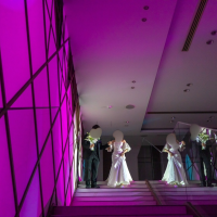 階段上からの入場で、プリンセス感を味わえた