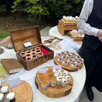 デザートブュッフェ！
私たちもワクワクした