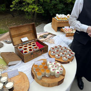 デザートブュッフェ！
私たちもワクワクした|687021さんのザ・リーヴス プレミアムテラスの写真(2576589)