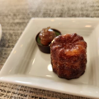 試食したデザート