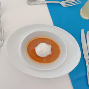 オマール海老のスープ|687123さんの茅ヶ崎迎賓館の写真(2000006)