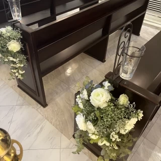 チャペルのお花